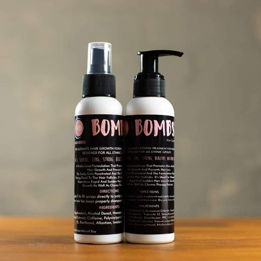 Bombshell Hair Growth Treatment and Hair Growth Spray